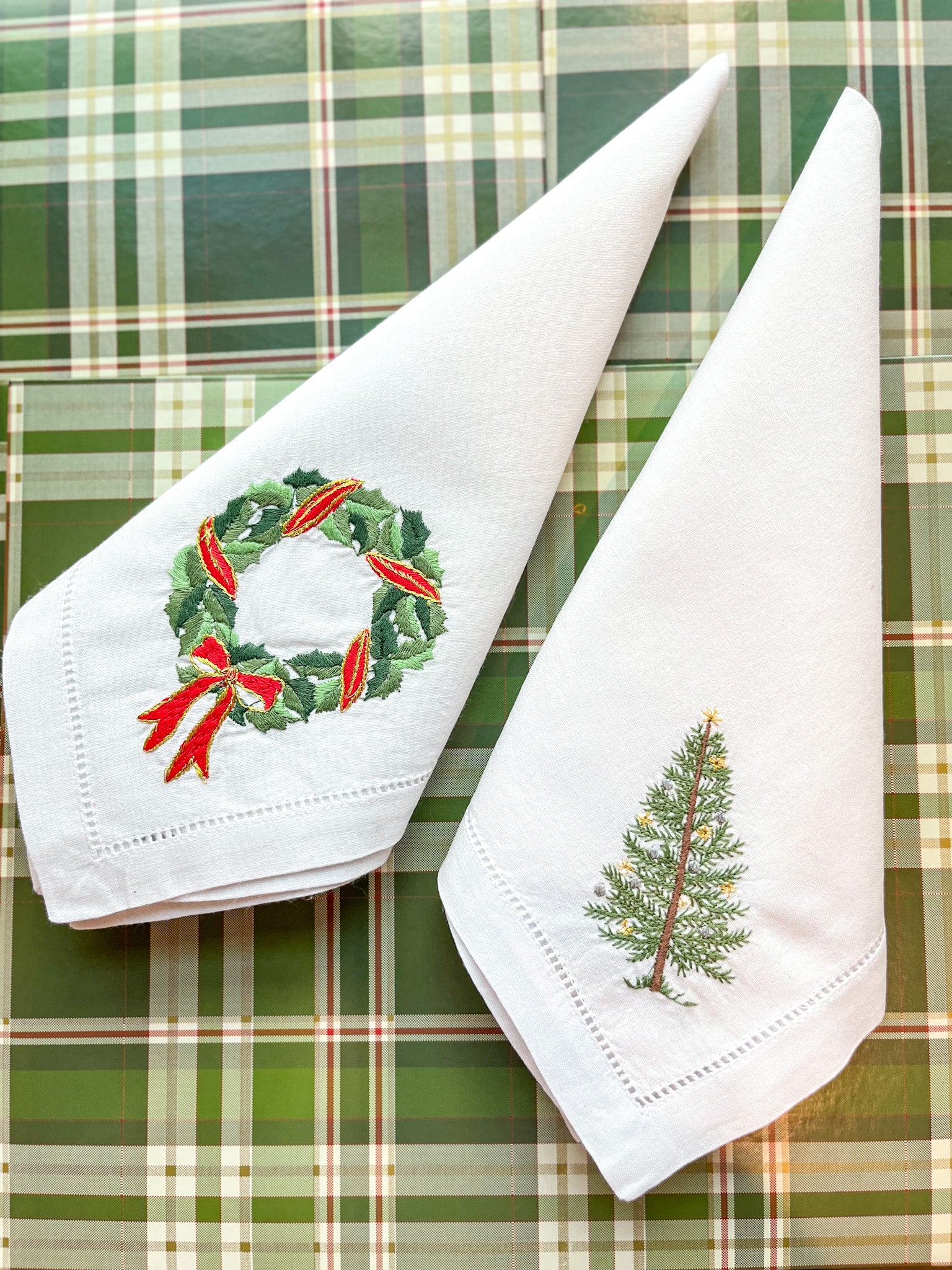 Christmas deals tree napkins